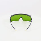 LaserVision PPE Laser IPL Safety Glasses Black Frame Green Lens 755-1064nm OD5+
