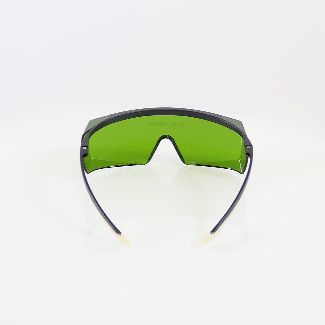 LaserVision PPE Laser IPL Safety Glasses Black Frame Green Lens 755-1064nm OD5+