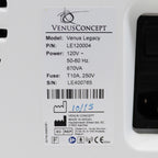 2015 VenusConcepts Legacy RadioFrequency RF Cellulite Wrinkle Reduction Shaping