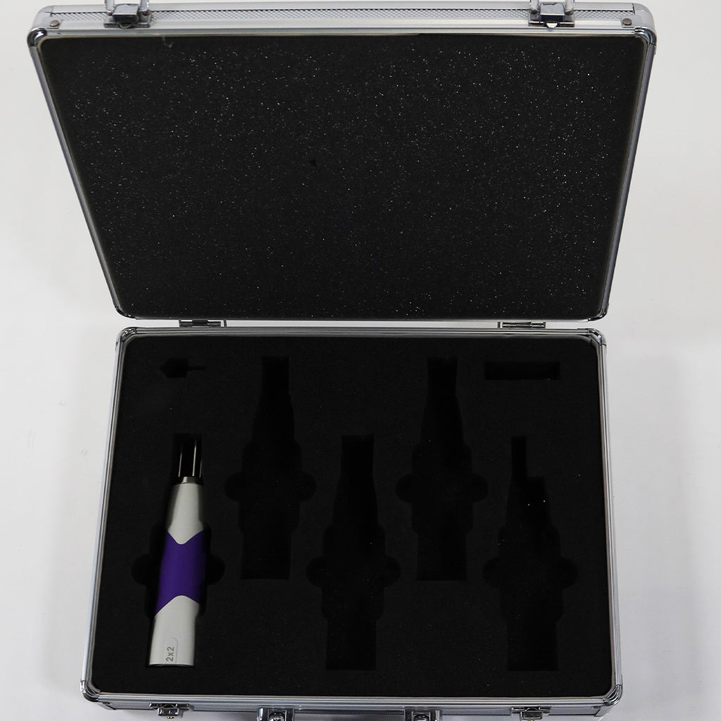 Quanta MDK 3 EX Q1 Q-Switched Nd:YAG Handpiece Purple 2x2 Applicator with Case
