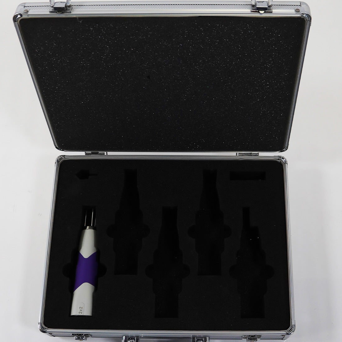 Quanta MDK 3 EX Q1 Q-Switched Nd:YAG Handpiece Purple 2x2 Applicator with Case