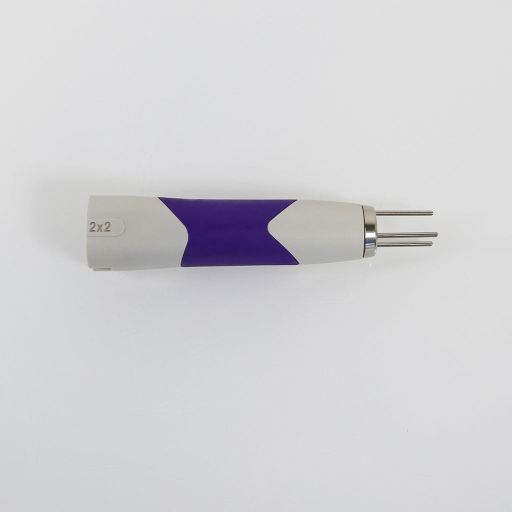 Quanta MDK 3 EX Q1 Q-Switched Nd:YAG Handpiece Purple 2x2 Applicator with Case