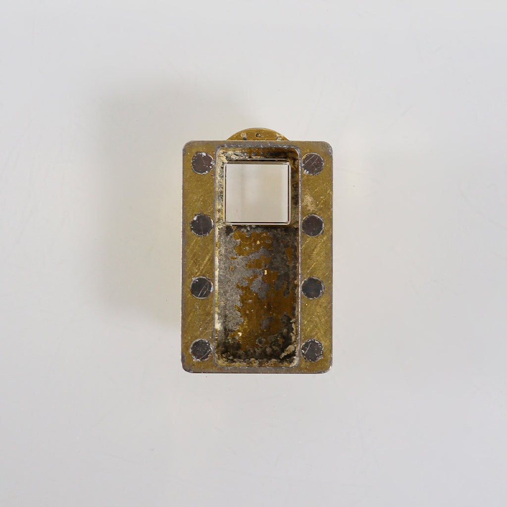 Sciton BBL BBLs Aperture 15mm Magnetic Gold Square Tip Adapter 1500-202-54 Used