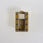Sciton BBL BBLs Aperture 15mm Magnetic Gold Square Tip Adapter 1500-202-54 Used