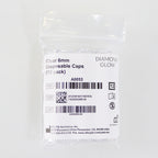 Zeltiq Diamond Glow Clear 6mm Disposable Caps A0053 SilkPeel Tips 12-Pack