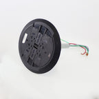 RC4 Multi-Service Electrical Floor Box Poke-Thru Assembly 20A Black Circle 8.5in