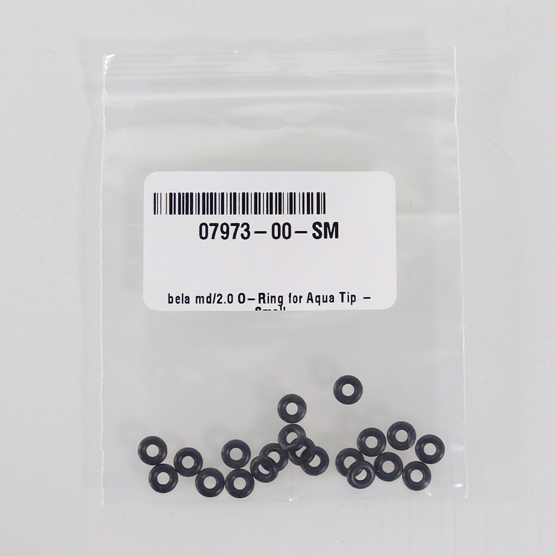 Luvo Bela MD 2.0 Small O-Ring for Aqua Tip 07973-00-SM Black 20-Pack