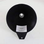 5-Inch Utility Funnel Black Polypropylene 5in Diameter to 1/2in Outlet
