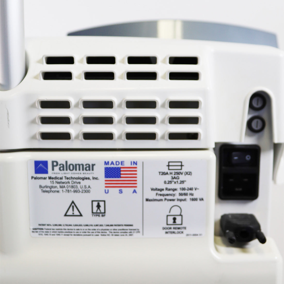 2011 Cynosure Palomar Icon IPL Laser System Hair Removal Acne MaxR MaxYs 1540
