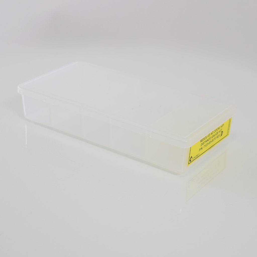 Candela Clear 5 Slot Case for Distance Gauge / Other Storage 7in x 3.25in