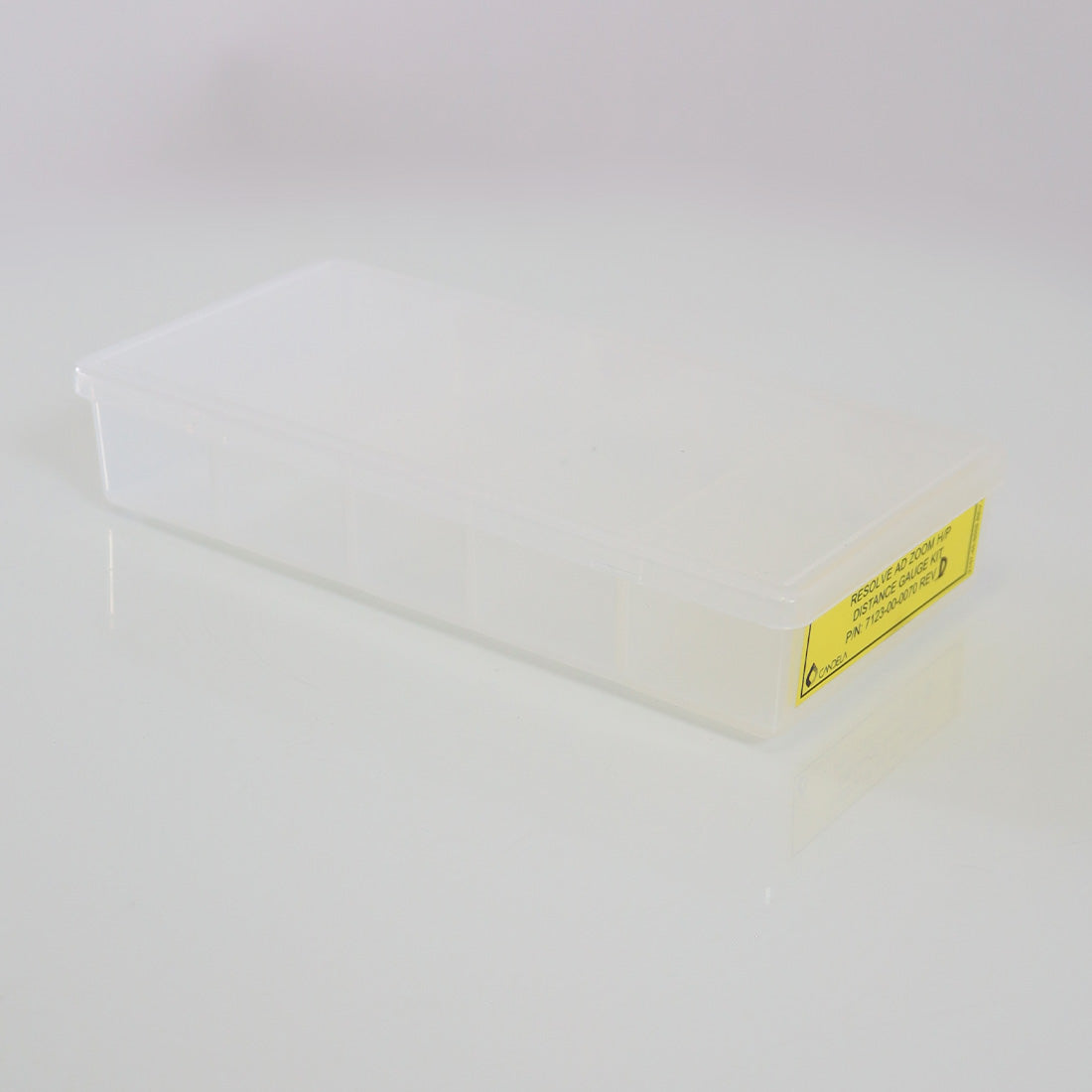 Candela Clear 5 Slot Case for Distance Gauge / Other Storage 7in x 3.25in