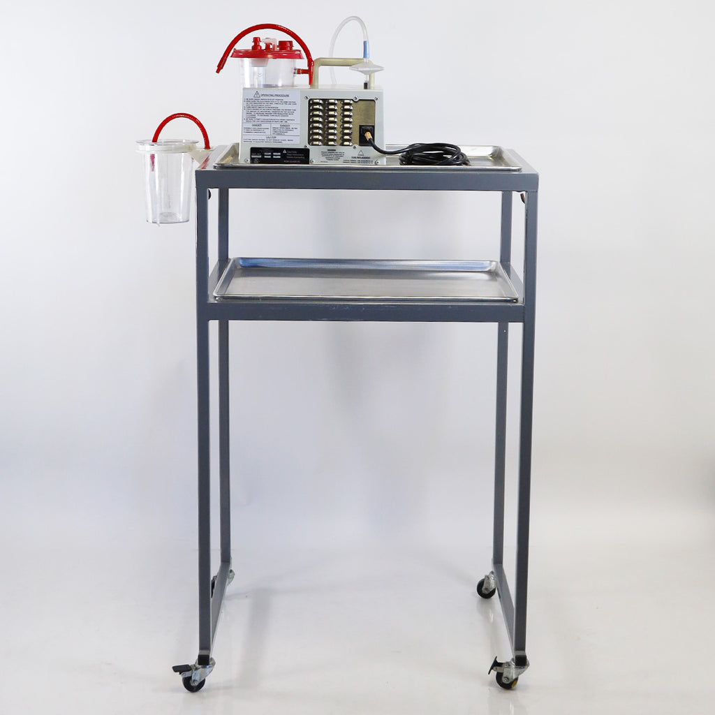 Allied Healthcare GOMCO Vacuum Regulator Tabletop Portable Aspirator 405 w/Cart