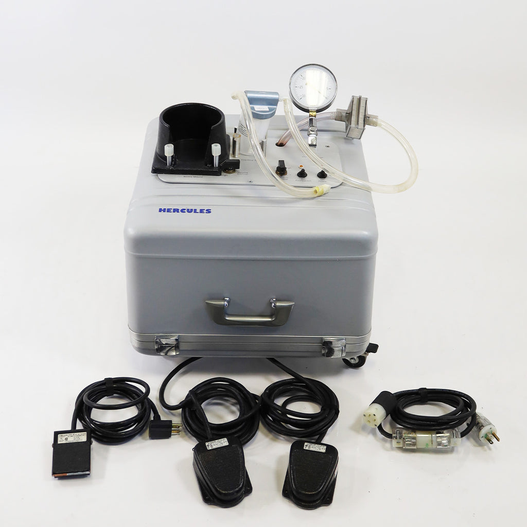 Wells Johnson Hercules Aspirator System Infiltration Suction Compact Dual Pump