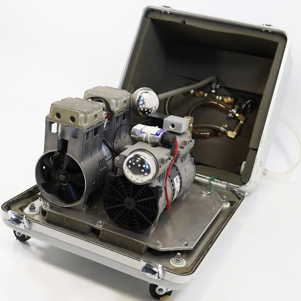 Wells Johnson Hercules Aspirator System Infiltration Suction Compact Dual Pump