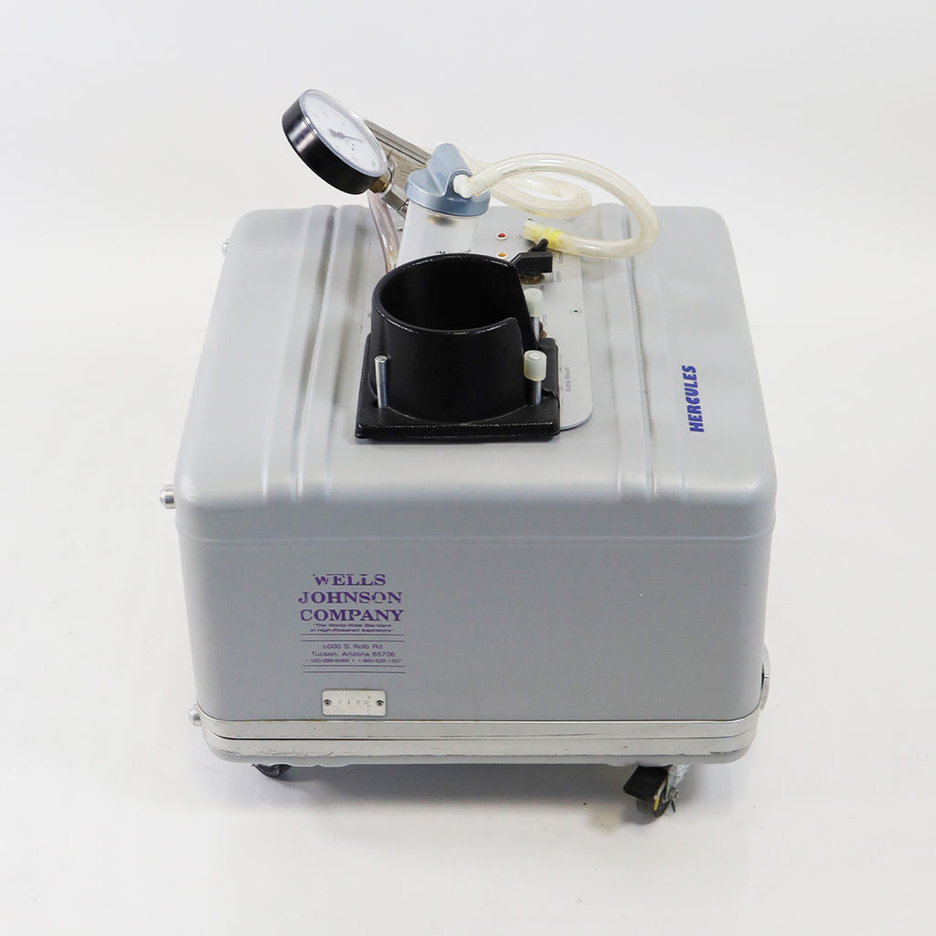 Wells Johnson Hercules Aspirator System Infiltration Suction Compact Dual Pump