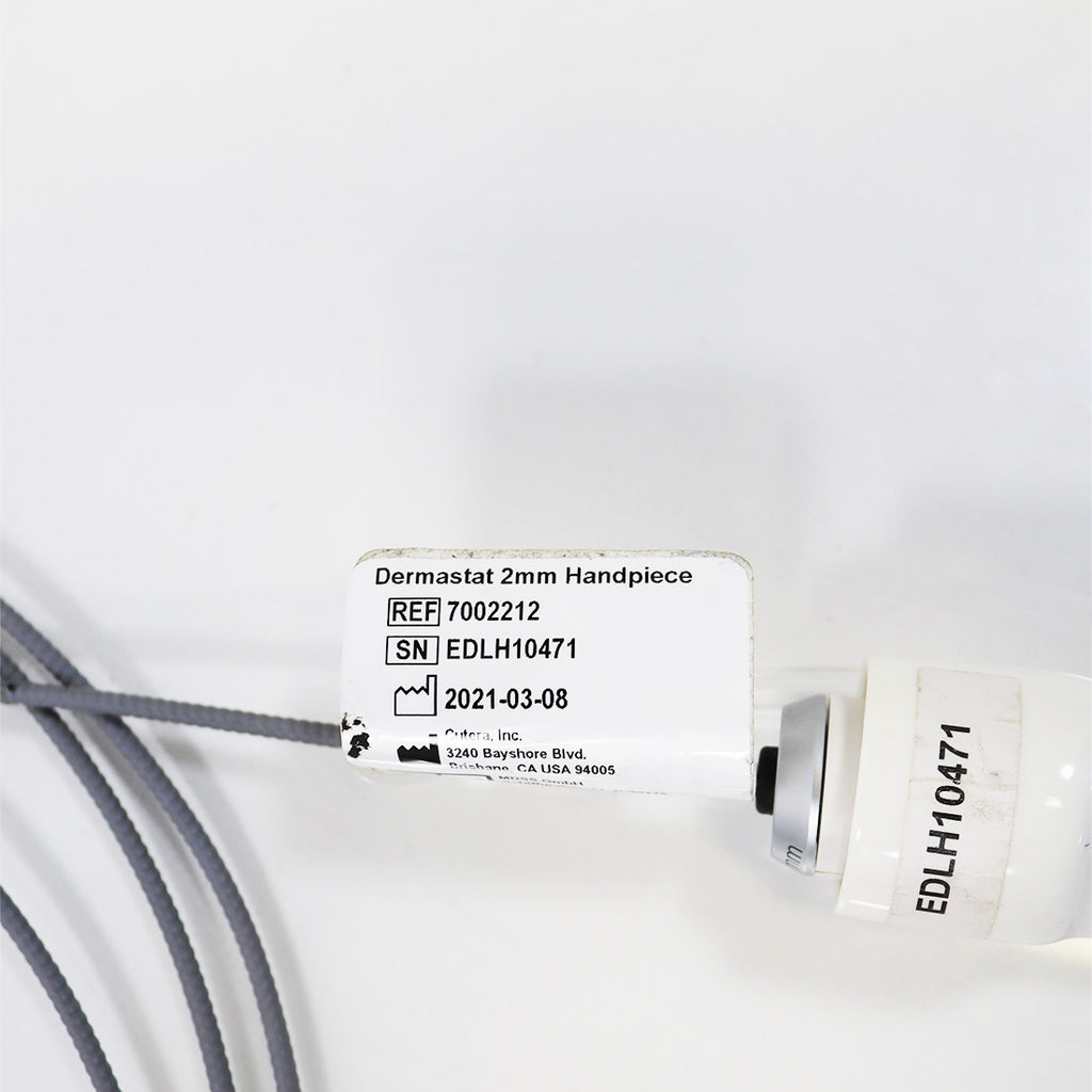 Cutera ExcelV+ Dermastat 2mm Handpiece for Small Vascular Treatments 7002212