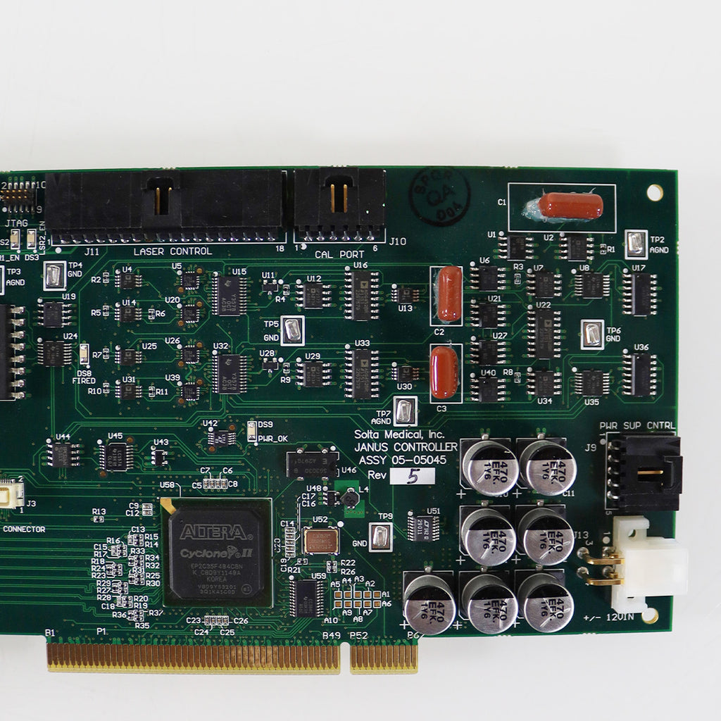 Solta Medical Reliant Fraxel Laser Handpiece Board PCB 05-05045 Janus Controller