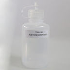 Small Bottle Narrow Spout Acetone Dispenser 7000190 Clearly Labeled for Safety