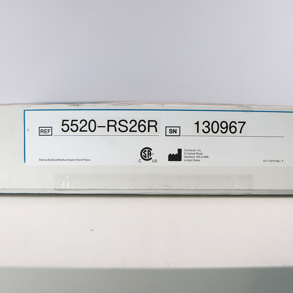 Palomar StarLux LuxRs 500 Handpiece Cynosure Factory Refurbished 130967 (0 Shots)