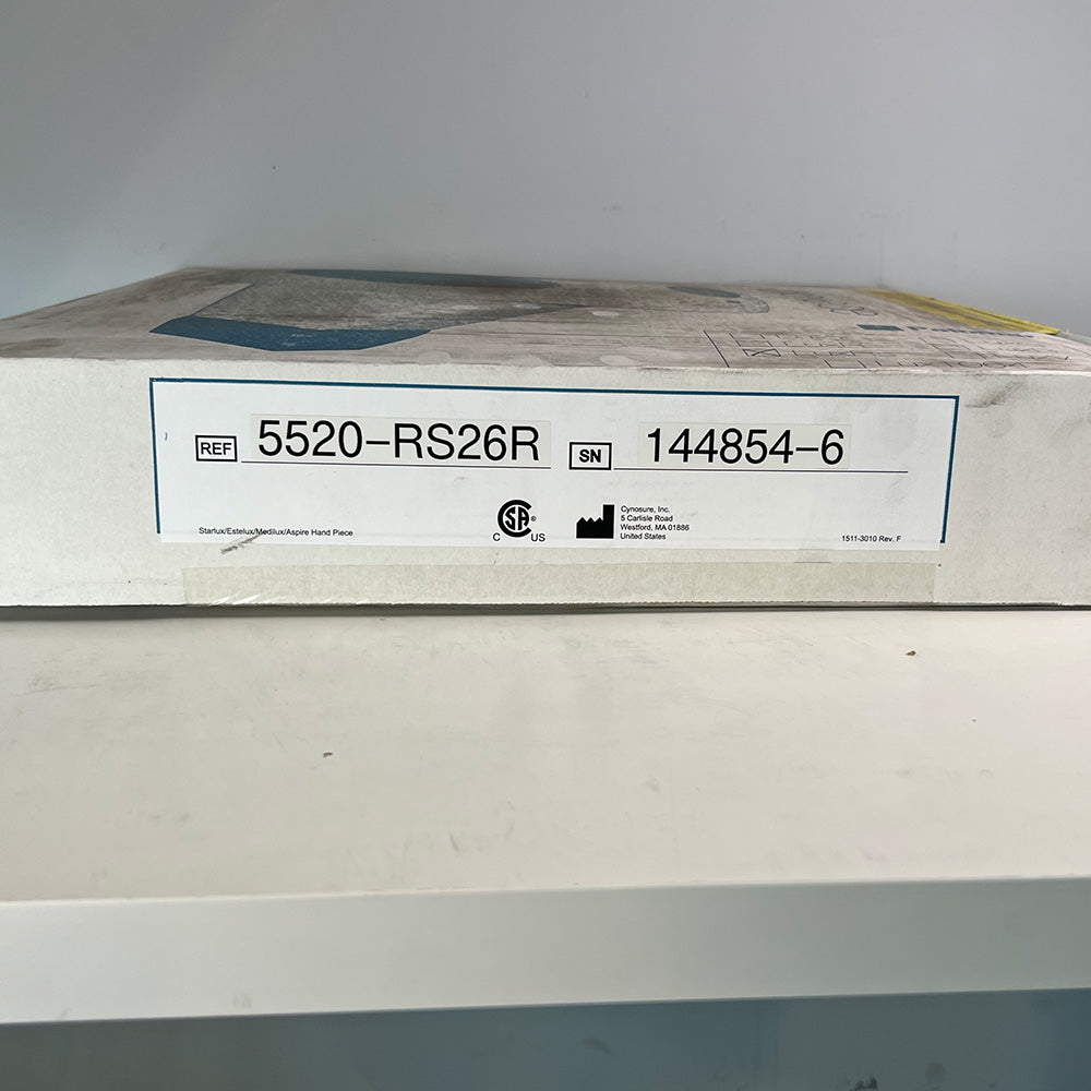Palomar StarLux LuxRs 500 Handpiece Cynosure Factory Refurbished 144854-6 (0 Shots)