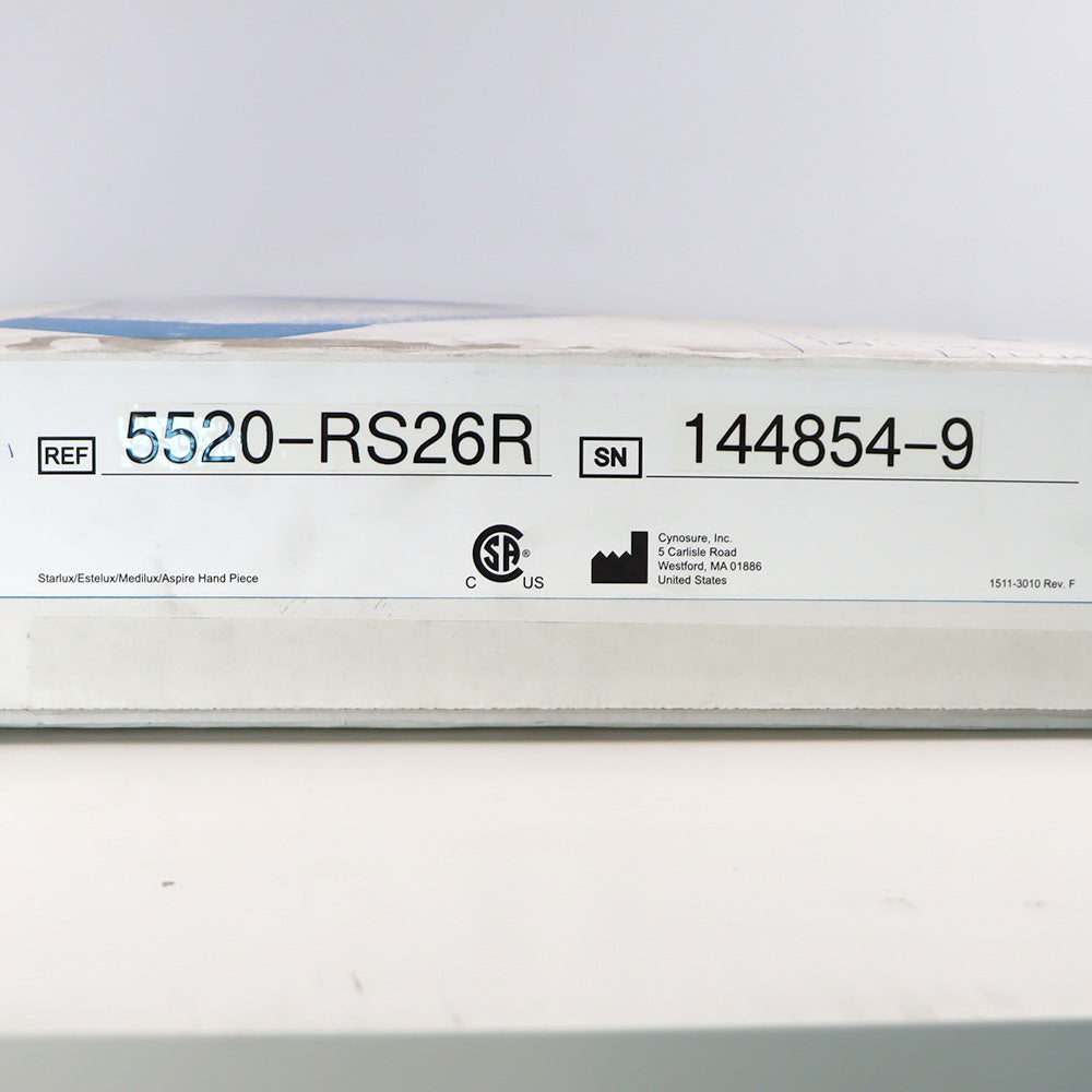 Palomar StarLux LuxRs 500 Handpiece Cynosure Factory Refurbished 144854-9 (0 Shots)