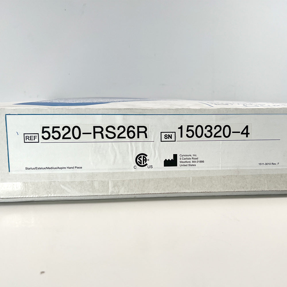 Palomar StarLux LuxRs 500 Handpiece Cynosure Factory Refurbished 150320-4 (0 Shots)