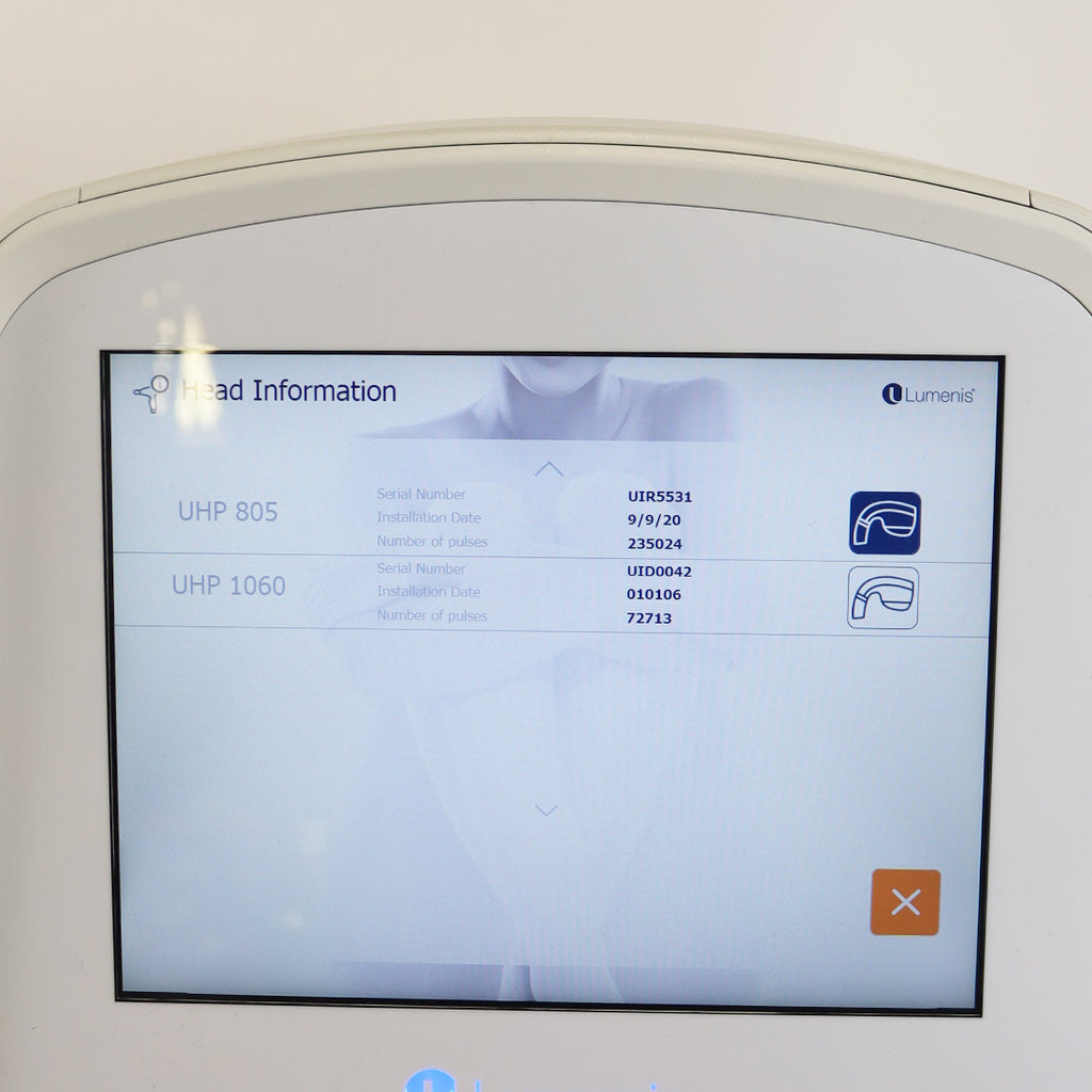2015 Lumenis LightSheer Infinity 810nm HR Diode Laser Hair Removal 805nm 1060nm