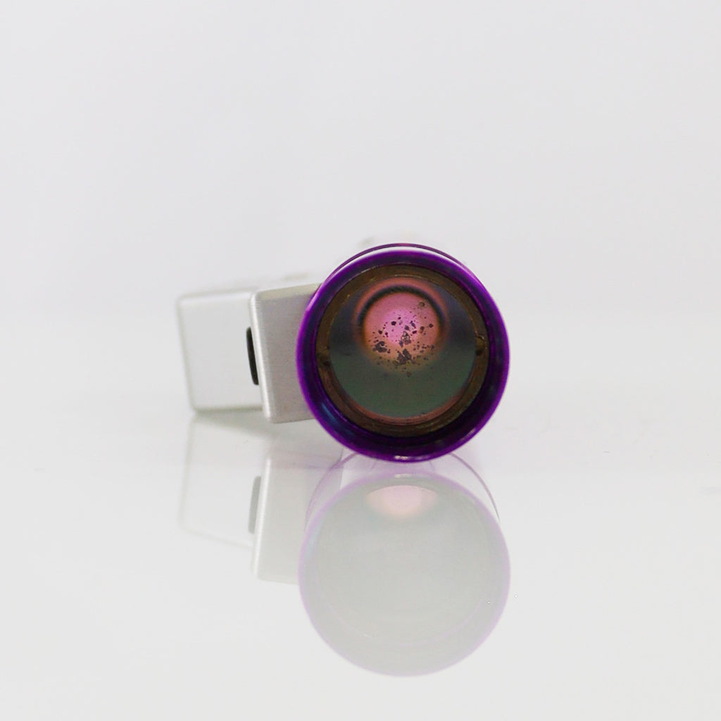 Cynosure Apogee Elite Laser Handpiece Optics 12mm Lens Cartridge Purple Part