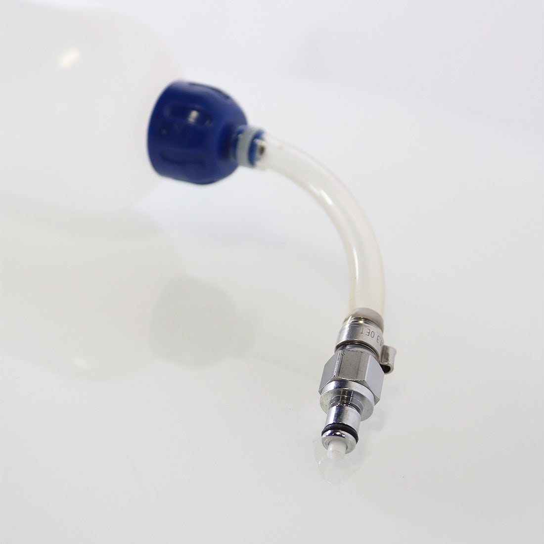 500mL Clear Fill/Drain Bottle with 1/4 Non-Drip Male Coupling Aesthetic Lasers