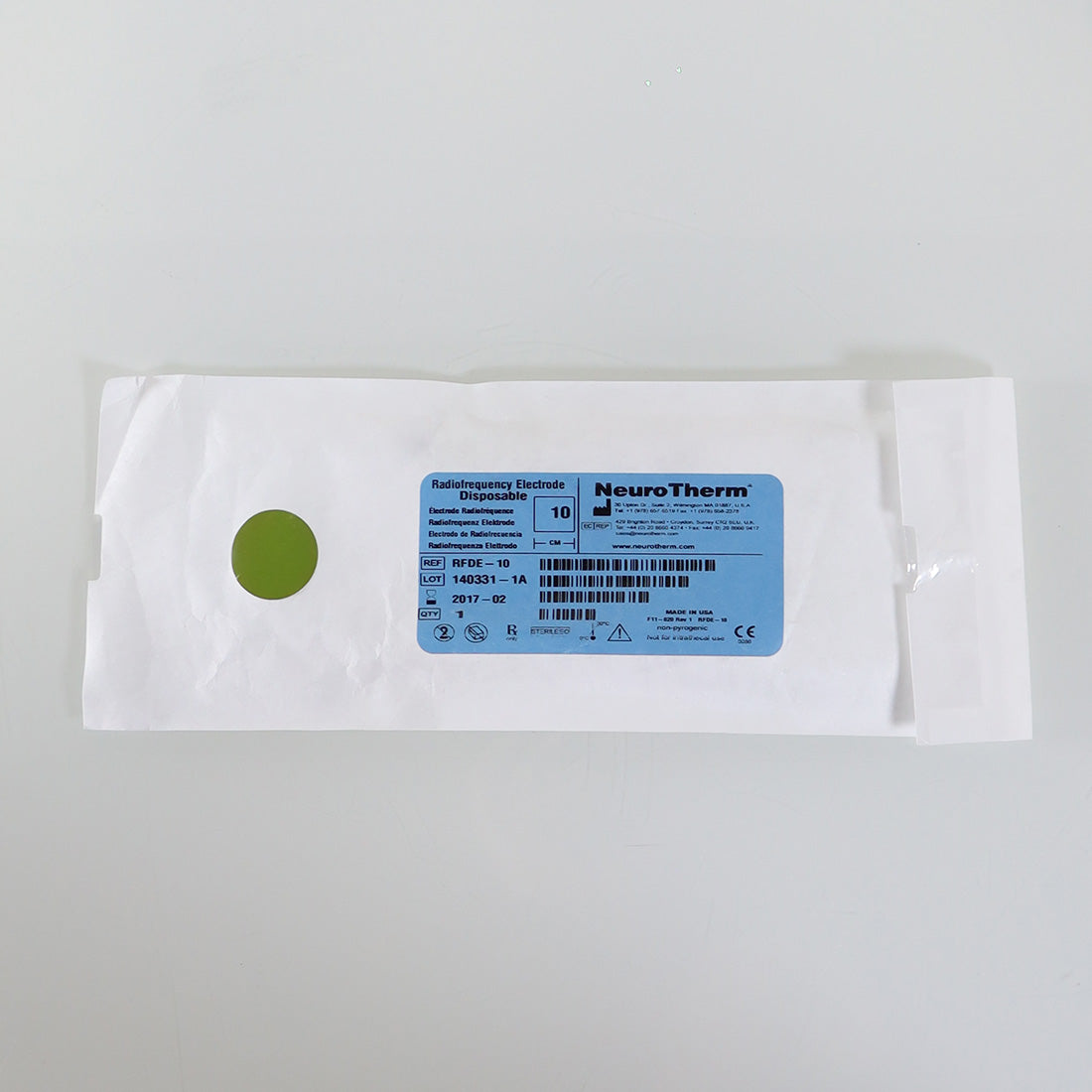 Thermi Aesthetics ThermiRF D-Kit-10-18 Disposable Electrode Kit Straight / Blunt