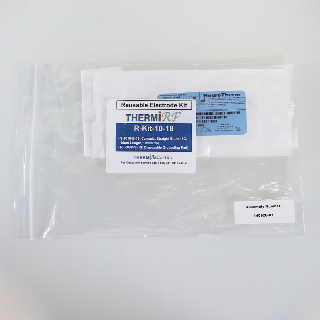 Thermi Aesthetics ThermiRF D-Kit-10-18 Partial Disposable Electrode Kit Straight 2017
