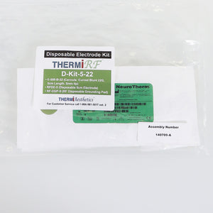 Thermi Aesthetics ThermiRF D-Kit-5-22 Partial Disposable Electrode Kit Curved