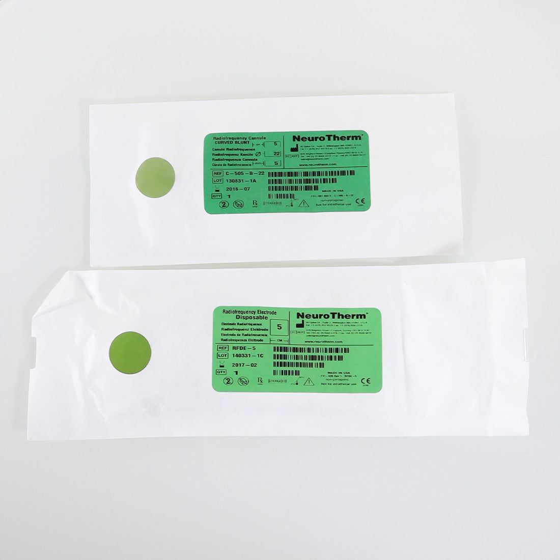 Thermi Aesthetics ThermiRF D-Kit-5-22 Partial Disposable Electrode Kit Curved