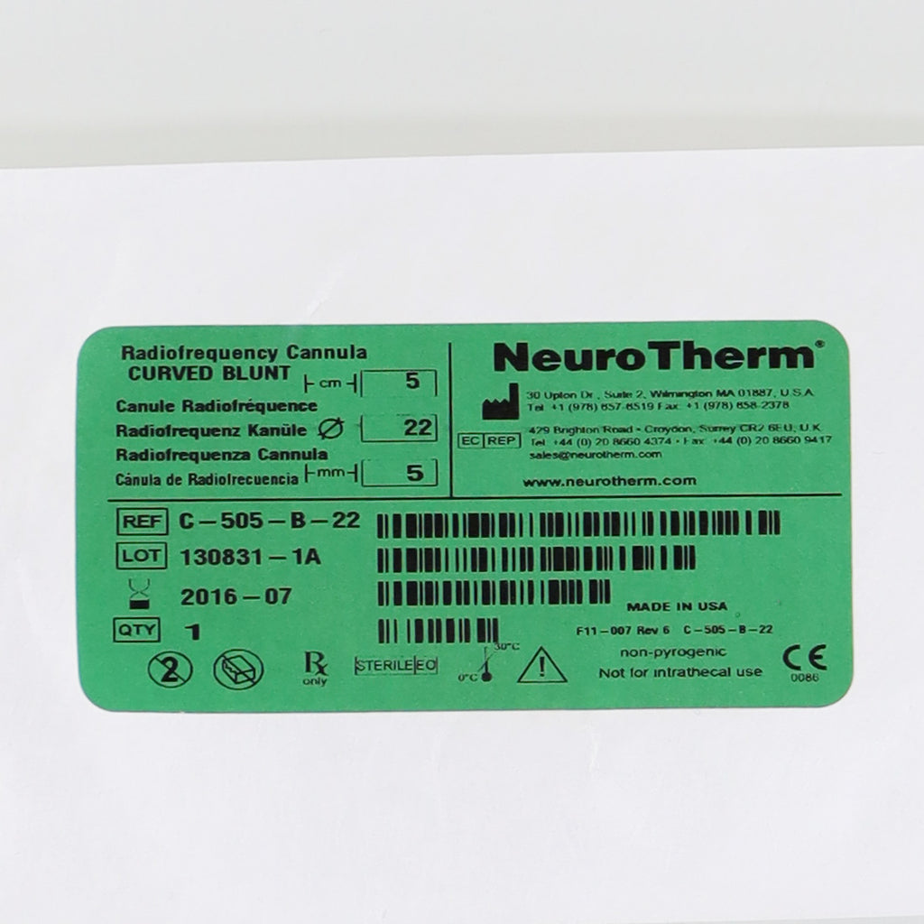 Thermi Aesthetics ThermiRF D-Kit-5-22 Partial Disposable Electrode Kit Curved