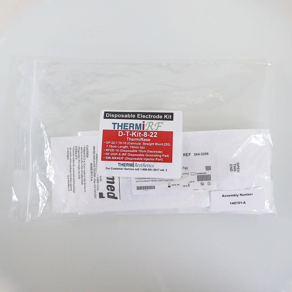 Thermi Aesthetics ThermiRF D-T-Kit-8-22 Partial Disposable Electrode Kit RFDE-10