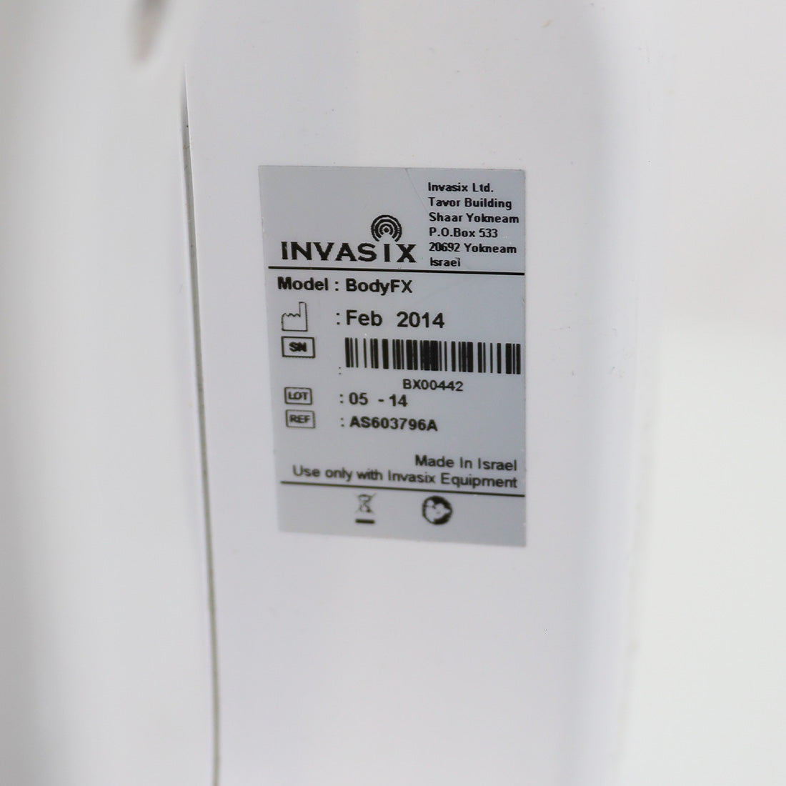 2013 Invasix Fractora titeFX BodyTite BodyFx InMode RF Body Shaping & Contouring