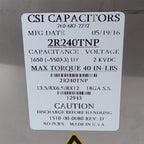 Candela GentleLASE High Voltage Capacitor Bank Factory New 1510-00-0080 2R240TNP
