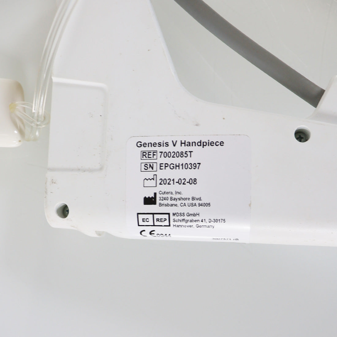 Cutera ExcelV+ Genesis V Handpiece 532/1064nm Micro-Pulsed Laser 7002085T 2021