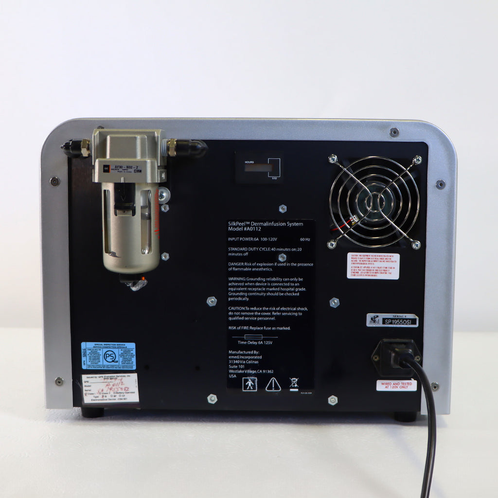 Envy Medical SilkPeel Dermalinfusion Skin Resurfacing Treatment System 289.6 Hours