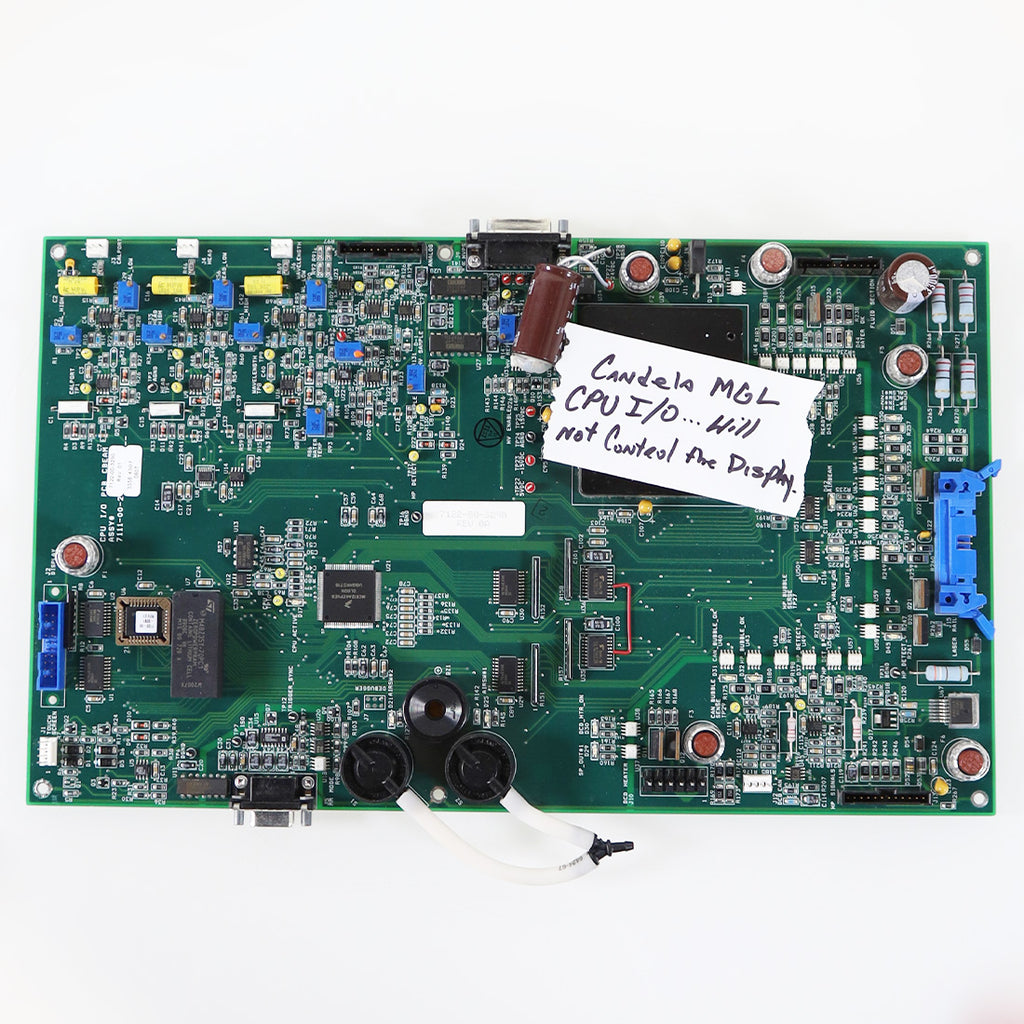Candela Mini GentleLase MGL CPU I/O PCB Board 7122-00-3290 / 7111-10-2450 As-Is