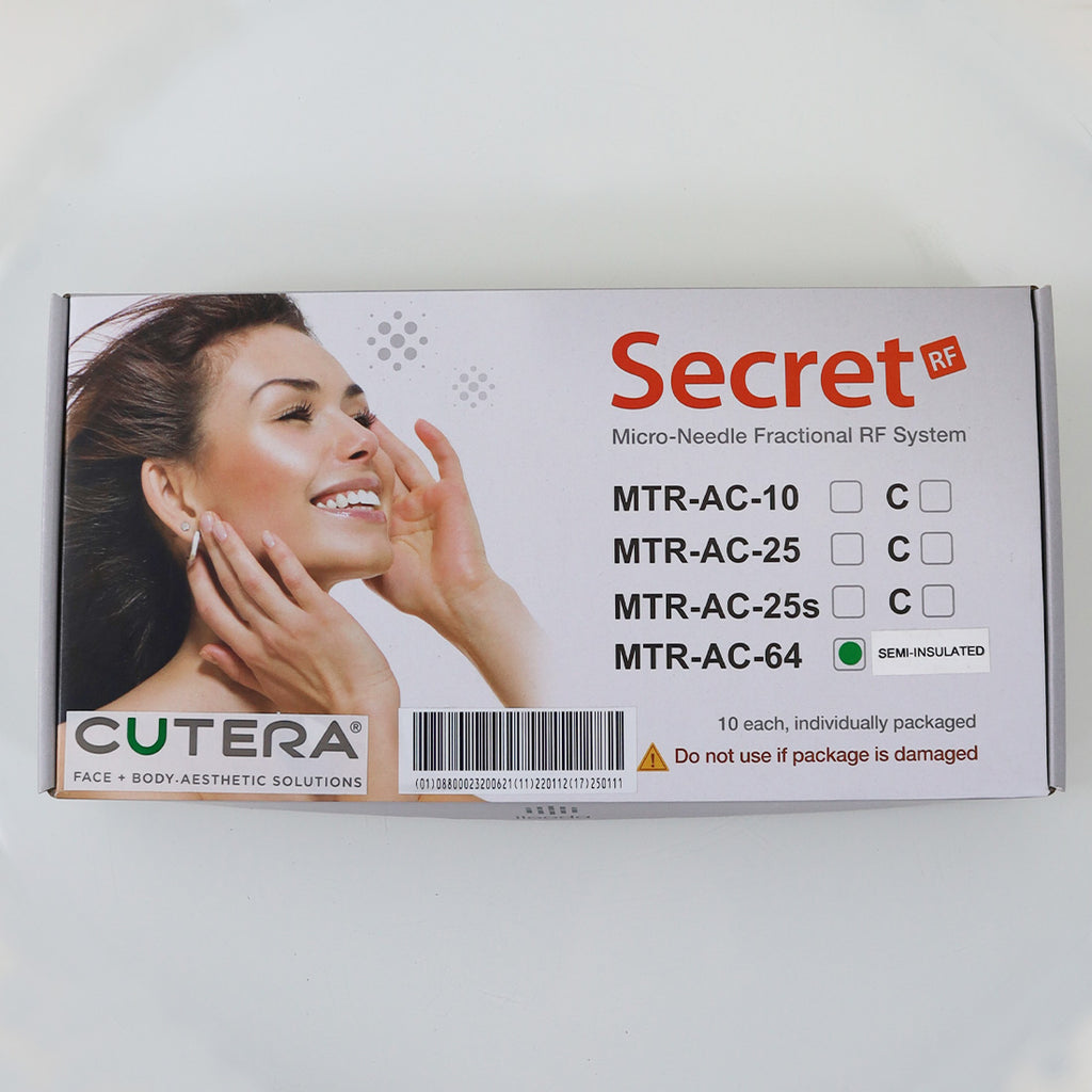 Cutera SecretRF Microneedle Tips 64 Pin Semi-Insulated MTR-AC-64 MTR-AC-C-64 x6