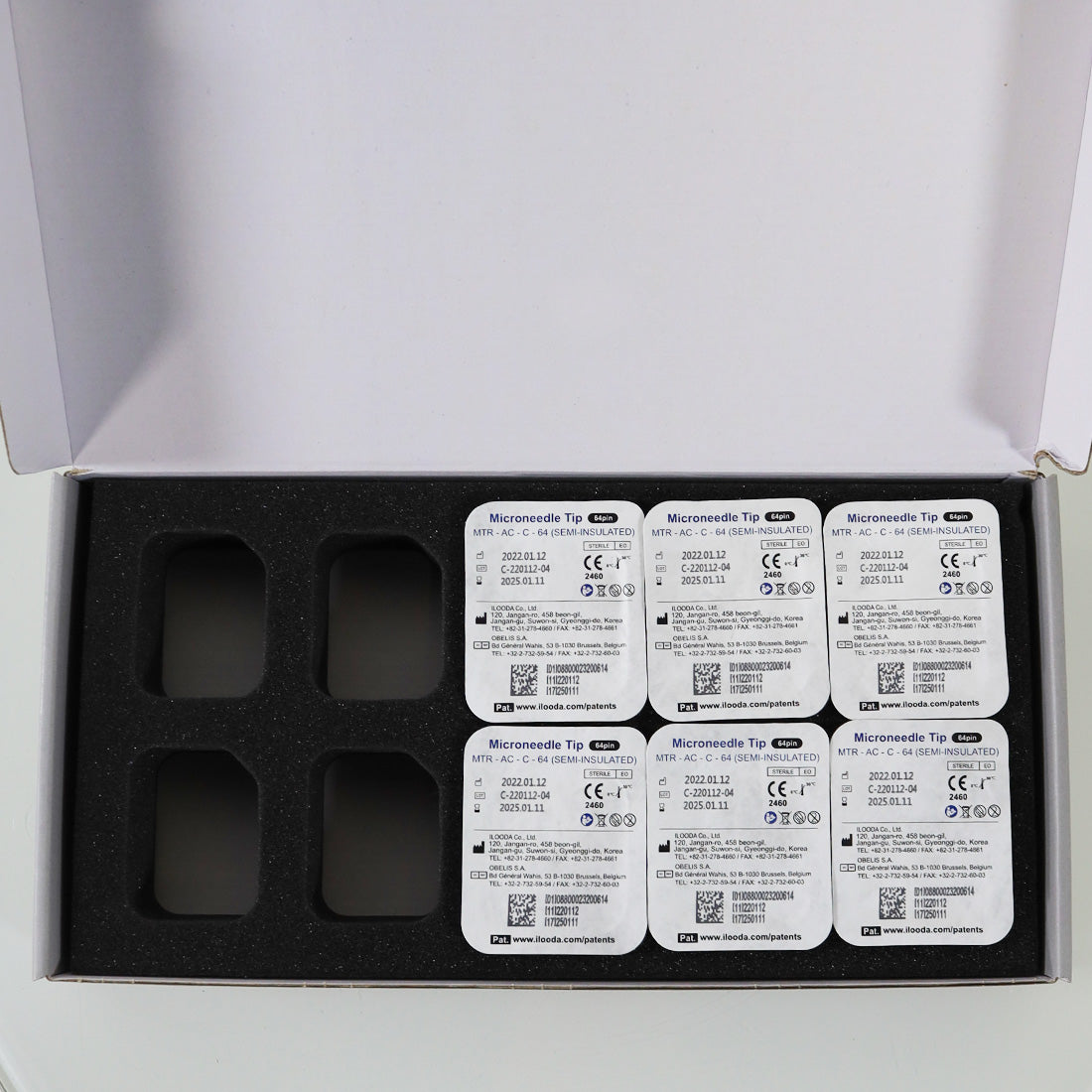 Cutera SecretRF Microneedle Tips 64 Pin Semi-Insulated MTR-AC-64 MTR-AC-C-64 x6