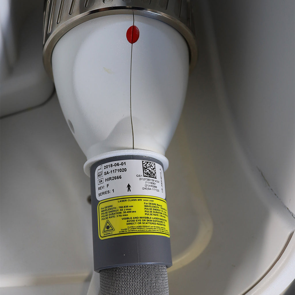 2018 Lumenis LightSheer Desire Diode Laser Hair Removal 2 Handpieces Low Pulses