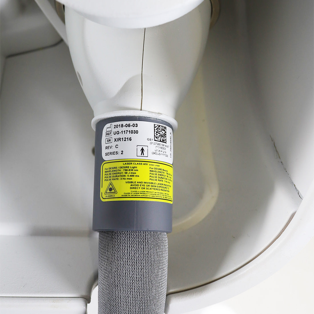 2018 Lumenis LightSheer Desire Diode Laser Hair Removal 2 Handpieces Low Pulses