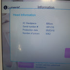 2018 Lumenis LightSheer Desire Diode Laser Hair Removal 2 Handpieces Low Pulses