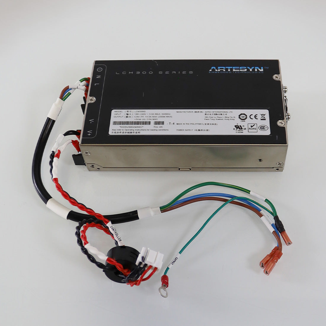 Lutronic LaseMD Laser Low Voltage Power Supply PS Lase MD LCM300Q Parts