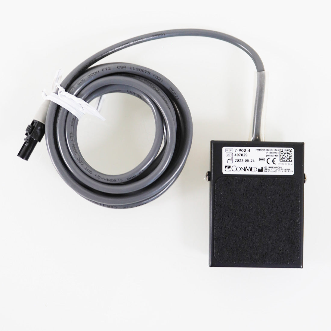 ConMed Hyfrecator 2000 Footswitch 4-Pin Electric Plug 7-900-4 Foot Pedal