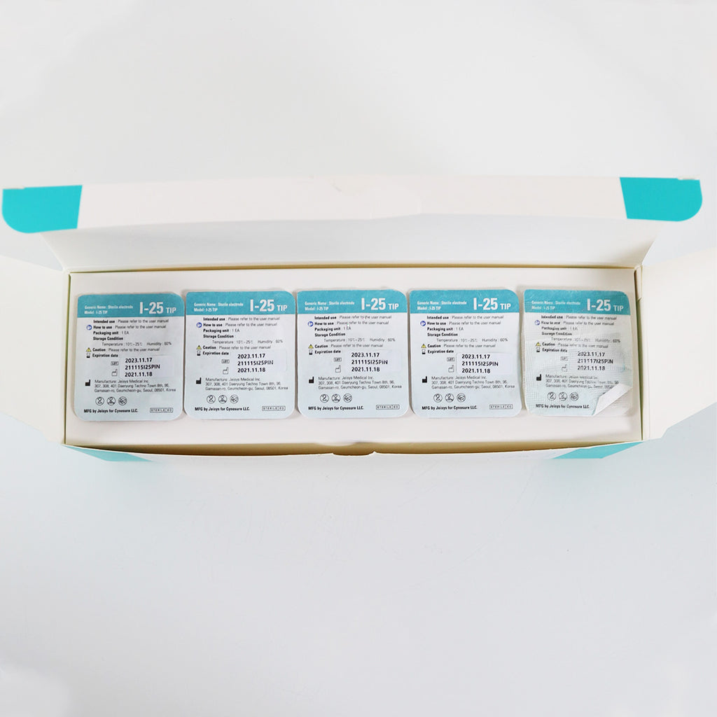 Cynosure Potenza RF I-25 Microneedle Tips 100-7043-055, Set of 5