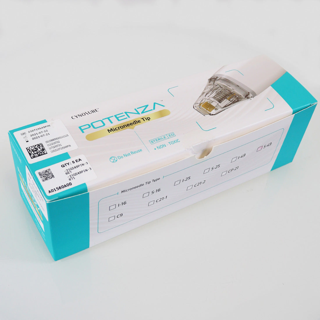 Cynosure Potenza RF S-49 Microneedling Tip 100-7043-053 Microneedle Exp7/23 x1