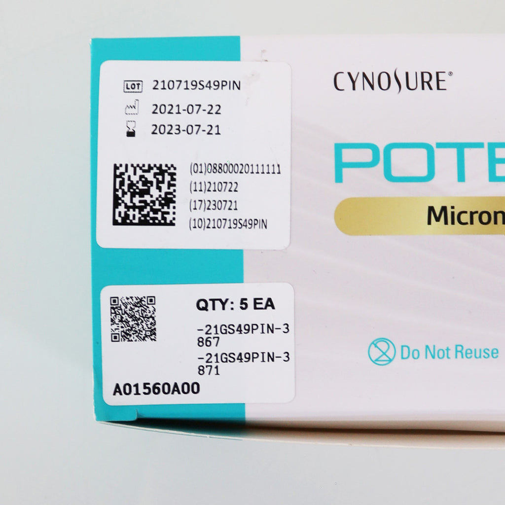 Cynosure Potenza RF S-49 Microneedling Tip 100-7043-053 Microneedle Exp7/23 x1